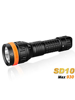 Фонарь Fenix SD10 930lm (18650, XM-L2 T6 (NW), 300m)