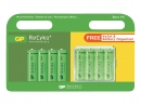 GP ReCyko 4+4AA 2600mAh, 8 акк в блистере