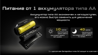 Nitecore HA11 (240 lm, 1xАА, IP66)