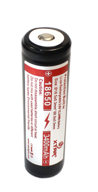 Аккумулятор Li-Ion XTAR 18650 (с защитой, длина 69 мм, 3,6/4,2 В, 6 А, 3000 мАч, 67 мОм) УЦЕНКА