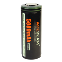 Аккумулятор Li-Ion высокотоковый ACEBEAM-ARC26650NP-500A (с защитой, длина 70,6 мм, 3,6/4,2 В, 12 A, 5000 мАч, 37 мОм)