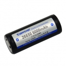 KeepPower 26650 5/10A 6000 mAh 3,7/4,2V P2660C защищенный