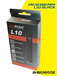 Фонарь Acebeam L10 Black (1xАА/14500, XP-G R5, 120 лм, 50 м)