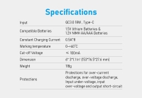 Зарядное устройство XTAR L8 (1,5 В Li-ION / 1,2 В Ni-MH AA/AAA)