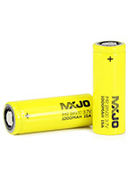 MXJO IMR 18500F 1000mAh 3,7V 15/22A плоский плюс