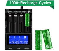 Аккумулятор Li-Ion Vapcell ICR18500 2000mah N20 (3,7 В, 5 A, 2000 мАч, 18x49 мм)