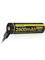 Niteсore NL1826R 2600mAh 3,6v (встроенное ЗУ)