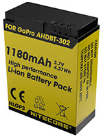 Niteсore NLGP3 AHDBT-302 для GoPro Hero3 Niteсore NLGP3 AHDBT-302 для GoPro Hero3