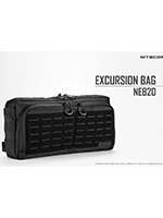 Nitecore NEB20 Сумка black (40x20х7см, объем 6л)