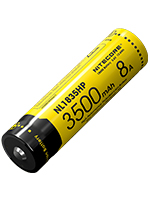 Nitecore NL1835HP 3500 mAh 3,6V 8A защищенный
