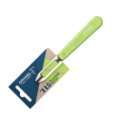 Нож для чистки овощей Opinel №115 (дерево, нерж. сталь, зеленый, блистер, 001930) Нож для чистки овощей Opinel №115 (дерево, нерж. сталь, зеленый, блистер, 001930)