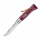 Нож Opinel №8 Trekking (нерж. сталь, бордовый, 002213) Нож Opinel №8 Trekking (нерж. сталь, бордовый, 002213)