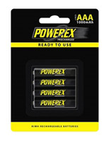 POWEREX Precharged ААA, 4 шт в блистере POWEREX Precharged ААA, 4 шт в блистере