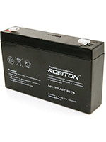 ROBITON VRLA6-7 6В 7000mAh Аккумулятор SLA