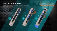 Фонарь EDC Acebeam Rider RX 2.0 TI (1хNichia 519A-V1 5000K High CRI90, 1xAA/14500, 700lm, 101m)
