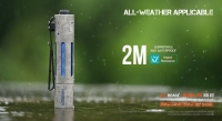 Фонарь EDC Acebeam Rider RX 2.0 TI (1хNichia 519A-V1 5000K High CRI90, 1xAA/14500, 700lm, 101m)