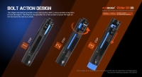 Фонарь EDC Acebeam Rider RX 2.0 AL (1хCree XP-L2 6500K, 1xAA/14500, 1000lm, 105m)