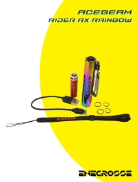 Фонарь Acebeam Rider RX Rainbow (1xАА/14500, 1хNichia 219F CRI90, 650 лм, 96 м)