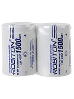 4/5SC 1500mAh Ni-Mh 1,2V Robiton 1500MH4/5SC-2 (цена за 1 шт)