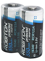 Robiton Li16340/3.0 550mAh защищенный (цена за 1 шт) Robiton Li16340/3.0 550mAh защищенный (цена за 1 шт)