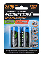 Robiton RTU2500MHC 2500mAh BL2 (цена за 1 шт)