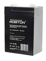 Robiton VRLA6-4.5-S 6В 3500mAh Аккумулятор SLA