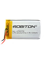 Robiton LP503759 3.7В 1200мАч PK1