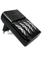 Sanyo Eneloop MQR06 BLACK +HR-3UWXA