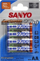Sanyo AA 2700 mAh (HR-3U) Sanyo AA 2700 mAh (HR-3U)