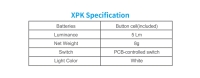 Фонарик-брелок Xtar XPK (Black)
