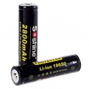 Soshine 18650 3.7V 2800mAh защищенный