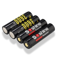 Soshine 18650 3600 mAh защищенный (Япония)