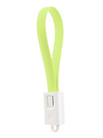 Soshine Micro-USB - USB 2.0 Кабель-брелок (19,5см) green