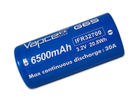 Аккумулятор Li-Ion Vapcell INR32700 G65 (3,2 В, 30 A, 6500 мАч, 32,1x70,9 мм)