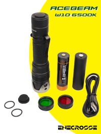 Acebeam W10 Throw 6500K/250lm/1000m