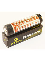Аккумулятор Li-Ion XTAR 18650 (с защитой, длина 69 мм, 3,6/4,2 В, 6 А, 3000 мАч, 67 мОм)