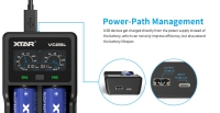 Зарядное устройство XTAR VC2SL (для 1-2 Li-Ion/Ni-Mh от 31 до 77 мм)