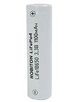 ROBITON LiFe18650 16,5/30А 1100 mAh (цена за 1 шт) ROBITON LiFe18650 16,5/30А 1100 mAh (цена за 1 шт)