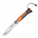 Нож Opinel №8 Outdoor Earth (оранжевый, 001577) Нож Opinel №8 Outdoor Earth (оранжевый, 001577)
