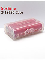 18650x2 Бокс Soshine прозрачный матовый