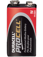 Крона 6LF22 DURACELL PROCELL батарейка