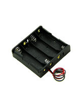 AAx4 Батарейный отсек (держатель батарей) тип 1