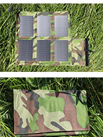 Солнечная батарея 21W 12V (army camo)