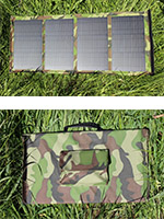 Солнечная батарея 80W 18V (army camo)
