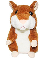 Хомяк-повторюшка (коричневый)