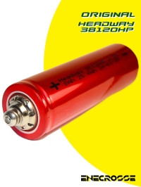 Аккумулятор Headway 38120HP LiFePO4 8000 mAh 3.2V (40/120 A, 134 мм)