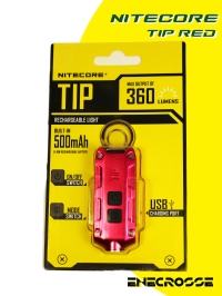 Nitecore TIP red (XP-G2 S3, 360lm, 74m)