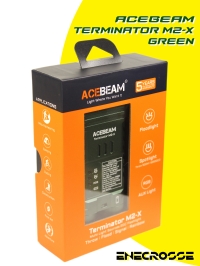 Acebeam Terminator M2-X 5000K Green (3хNichia 519A High CRI90, 1x18650, 2000/900lm, 164/500m)