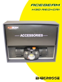 Фонарь Acebeam H30 Red+CRI 5000K (ЗУ, 3x LED, 1x21700, 4000 лм, 171 м)