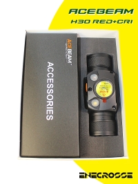 Фонарь Acebeam H30 Red+CRI 6500K (ЗУ, 3x LED, 1x21700, 4000 лм, 208 м)